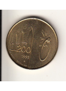 1993 200 Lire Bronzital Le Porte di San Marino Fior di Conio San Marino